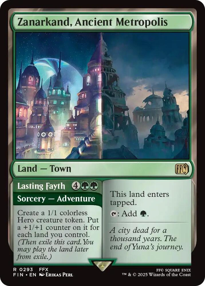 Zanarkand, Ancient Metropolis Foil