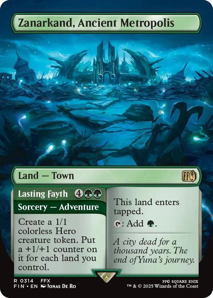Zanarkand, Ancient Metropolis (Borderless) Foil
