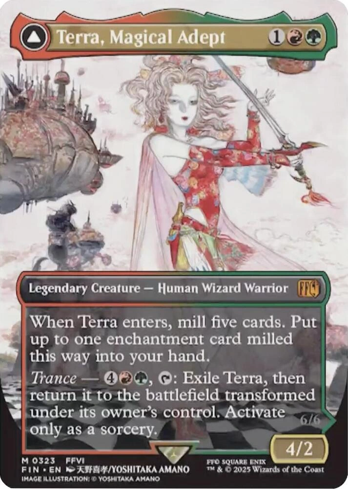 Terra, Magical Adept (Borderless)