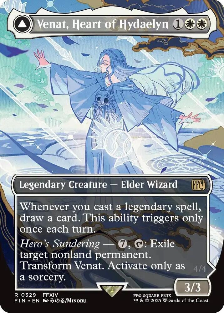 Venat, Heart of Hydaelyn (Borderless) Foil