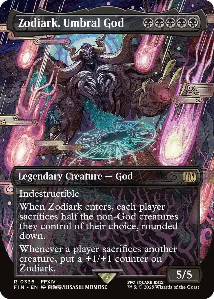 Zodiark, Umbral God (Borderless) Foil