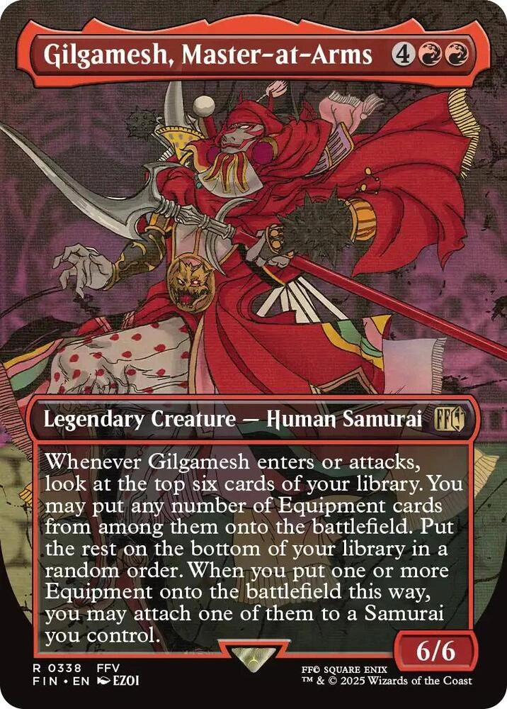 Gilgamesh, Master-at-Arms (Borderless)