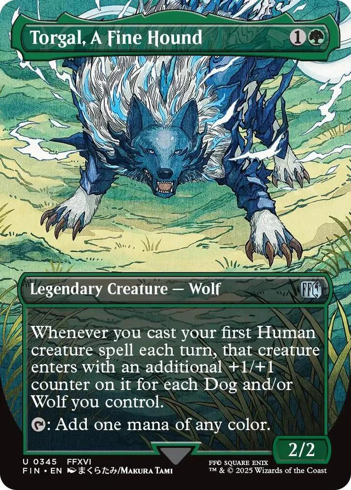 Torgal, A Fine Hound (Borderless) Foil