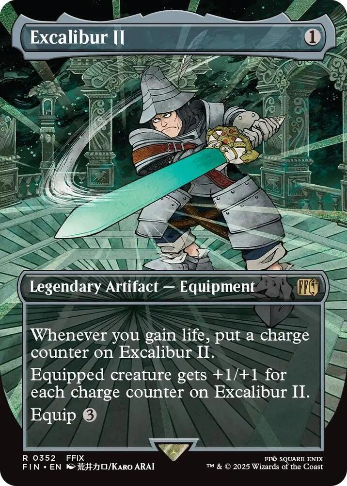Excalibur II (Borderless) Foil