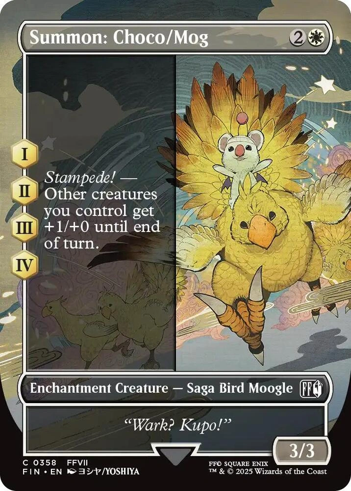 Summon: Choco/Mog (Borderless) Foil