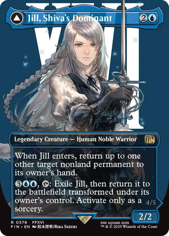 Jill, Shiva's Dominant (Borderless) Foil