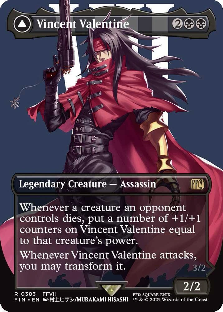 Vincent Valentine (Borderless) Foil
