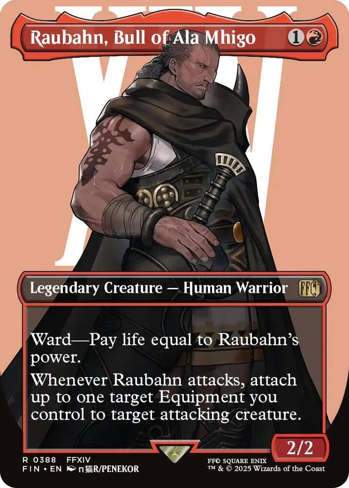 Raubahn, Bull of Ala Mhigo (Borderless) Foil