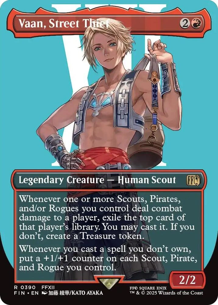 Vaan, Street Thief (Borderless) Foil