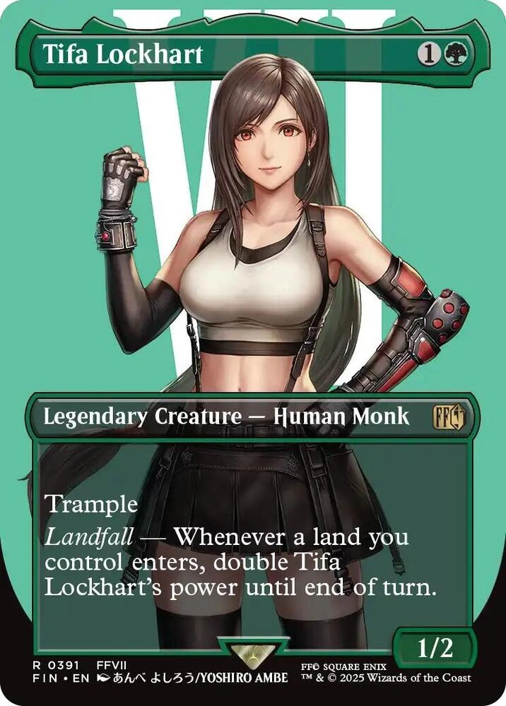 Tifa Lockhart (Borderless) Foil