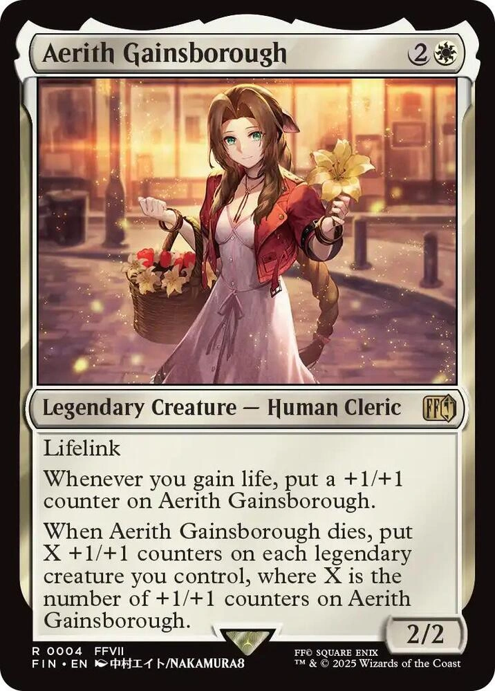 Aerith Gainsborough Foil