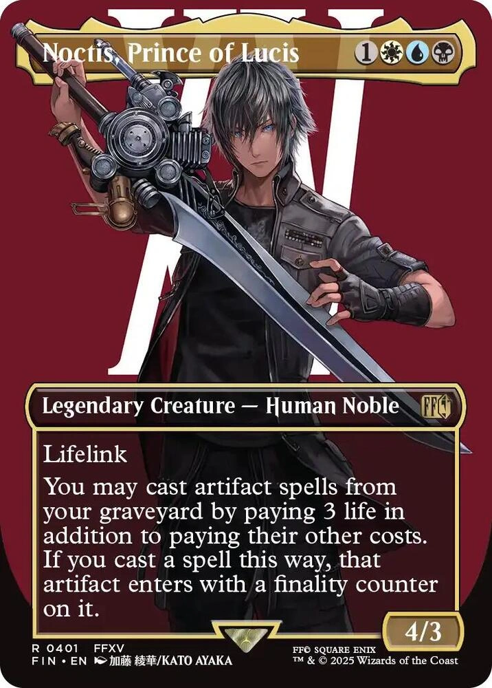 Noctis, Prince of Lucis (Borderless)