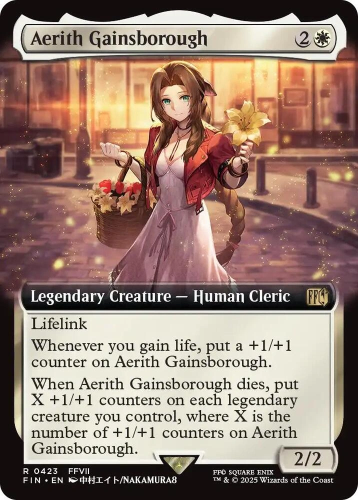 Aerith Gainsborough (Extended Art) Foil