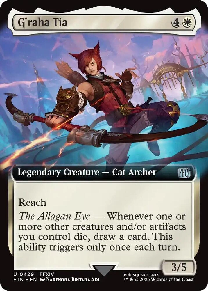 G'raha Tia (Extended Art) Foil