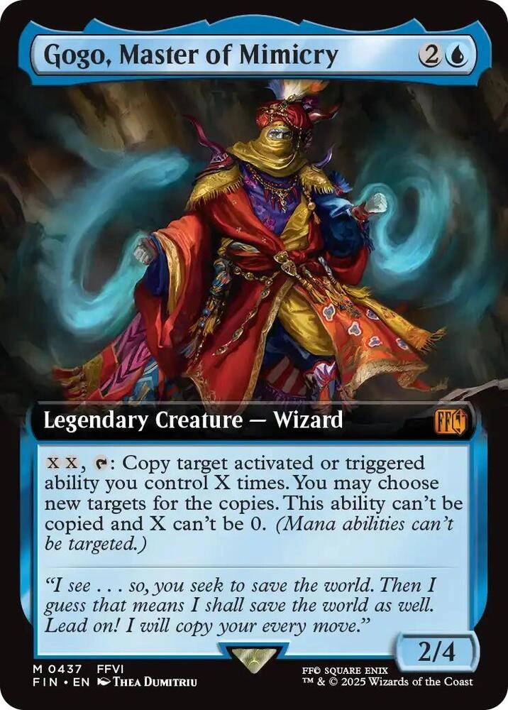 Gogo, Master of Mimicry (Extended Art) Foil