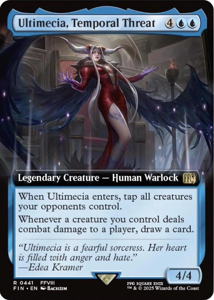 Ultimecia, Temporal Threat (Extended Art) Foil
