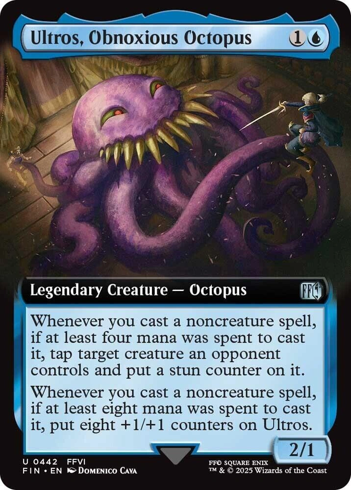 Ultros, Obnoxious Octopus (Extended Art) Foil