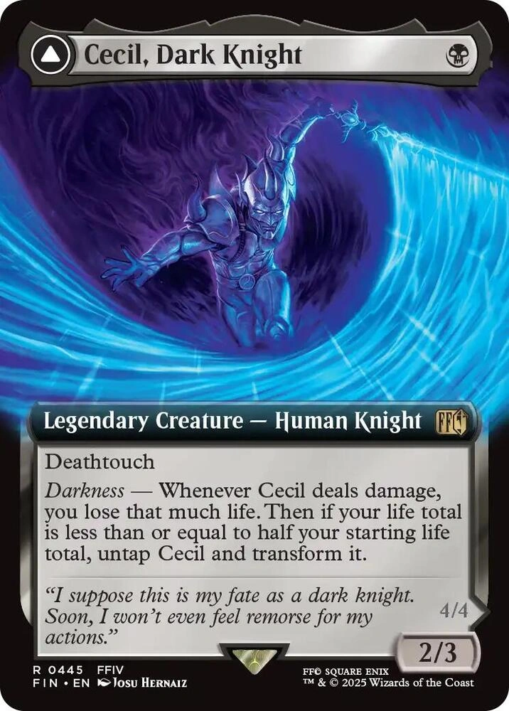 Cecil, Dark Knight (Extended Art) Foil