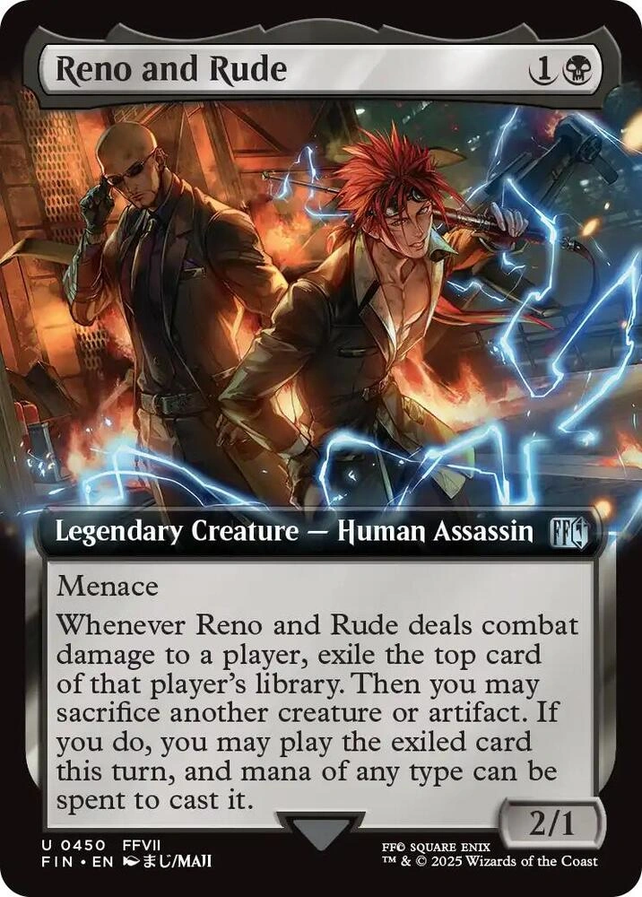 Reno and Rude (Extended Art) Foil