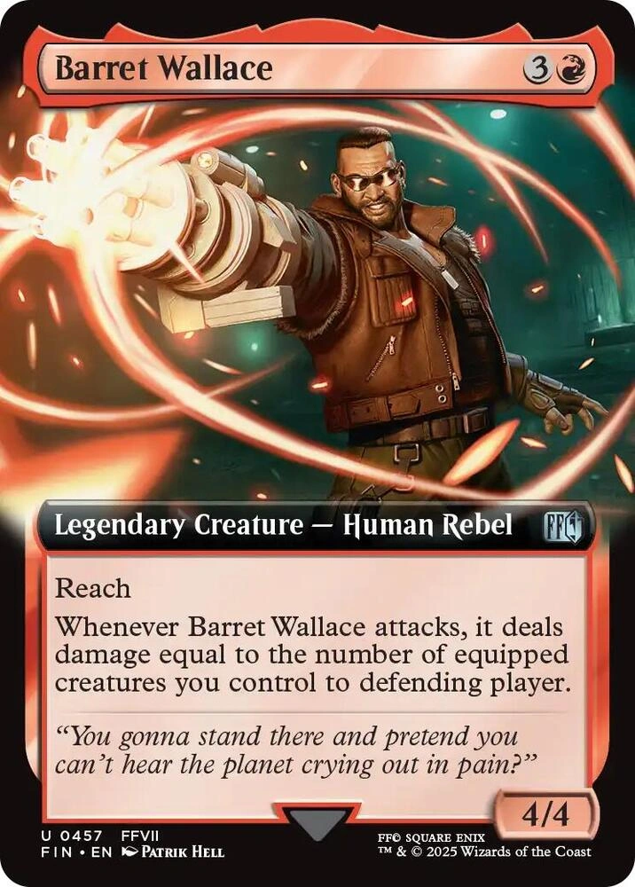 Barret Wallace (Extended Art) Foil