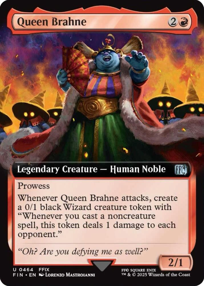 Queen Brahne (Extended Art) Foil