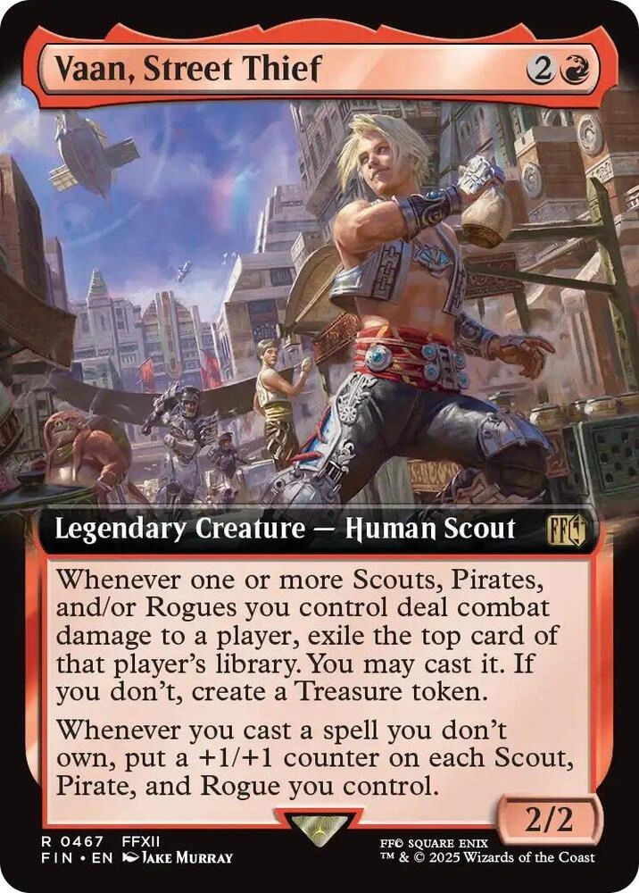Vaan, Street Thief (Extended Art) Foil