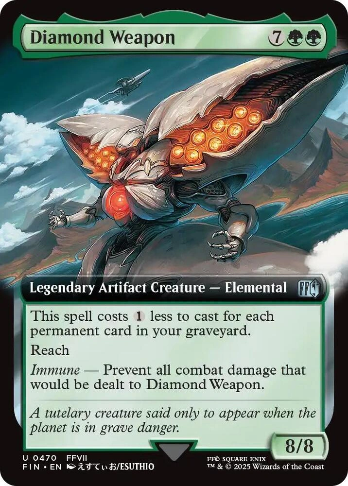 Diamond Weapon (Extended Art) Foil