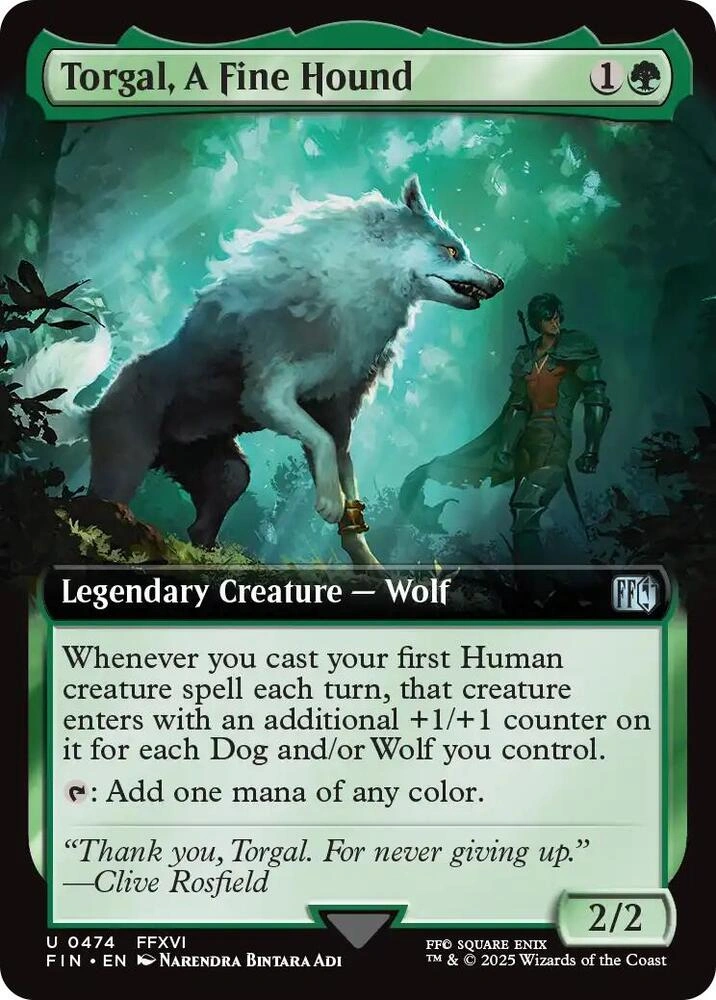 Torgal, A Fine Hound (Extended Art) Foil
