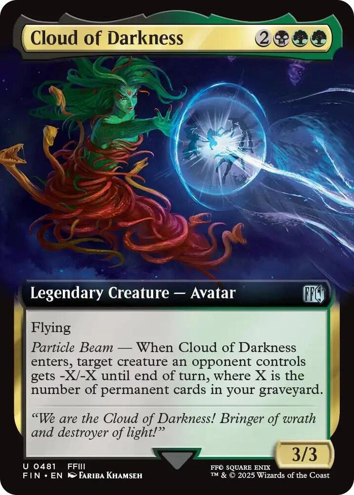 Cloud of Darkness (Extended Art) Foil