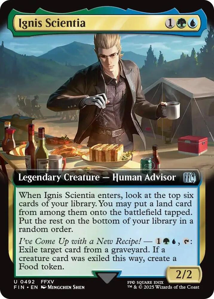 Ignis Scientia (Extended Art) Foil
