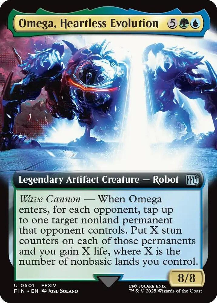 Omega, Heartless Evolution (Extended Art) Foil