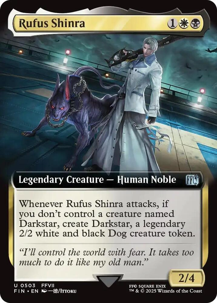 Rufus Shinra (Extended Art) Foil