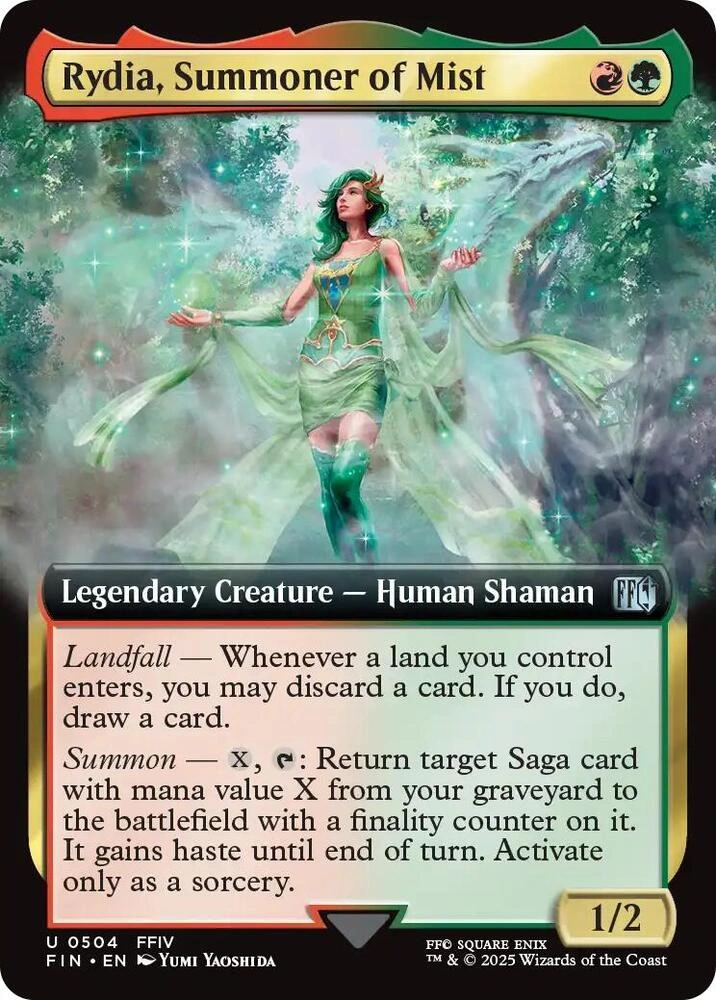 Rydia, Summoner of Mist (Extended Art) Foil