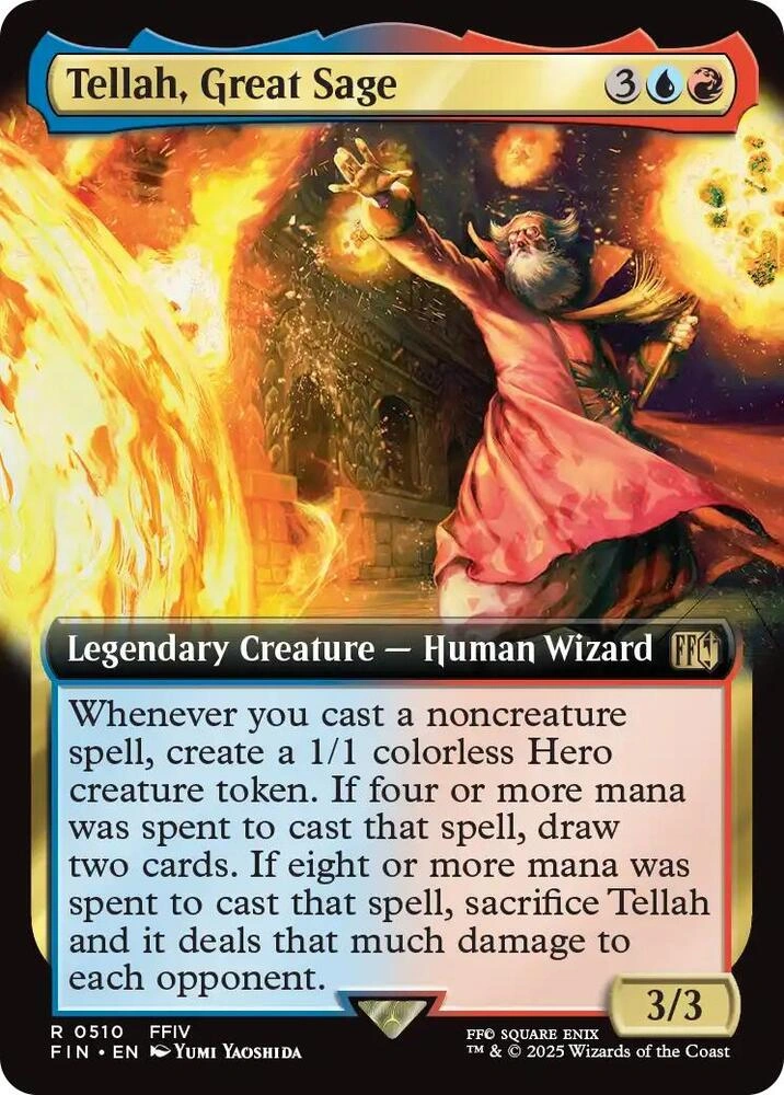Tellah, Great Sage (Extended Art) Foil