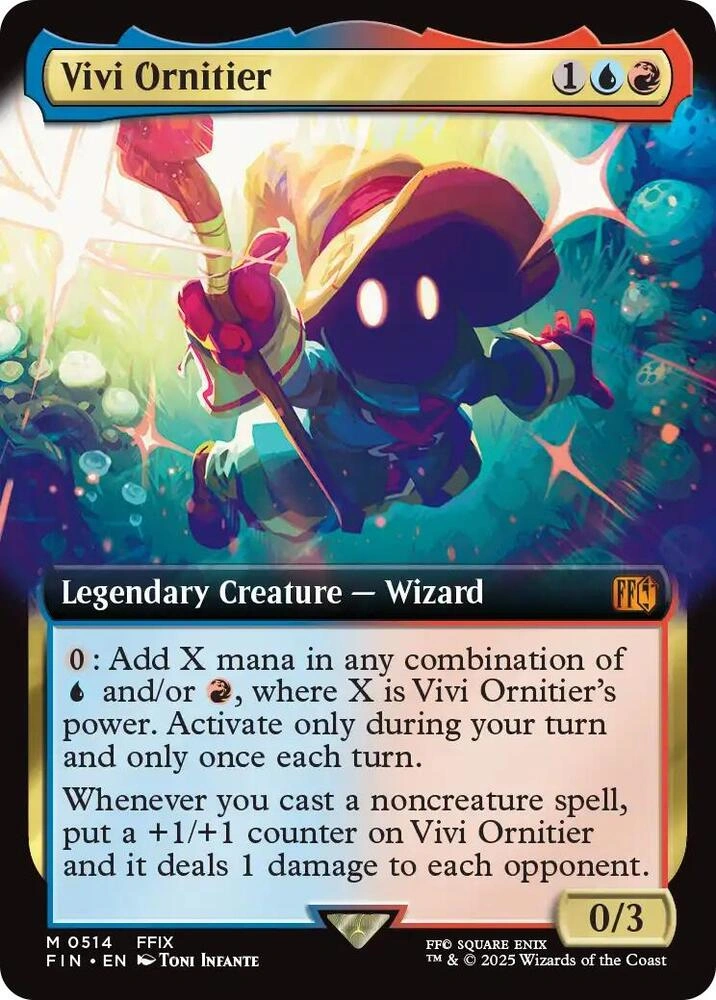 Vivi Ornitier (Extended Art) Foil