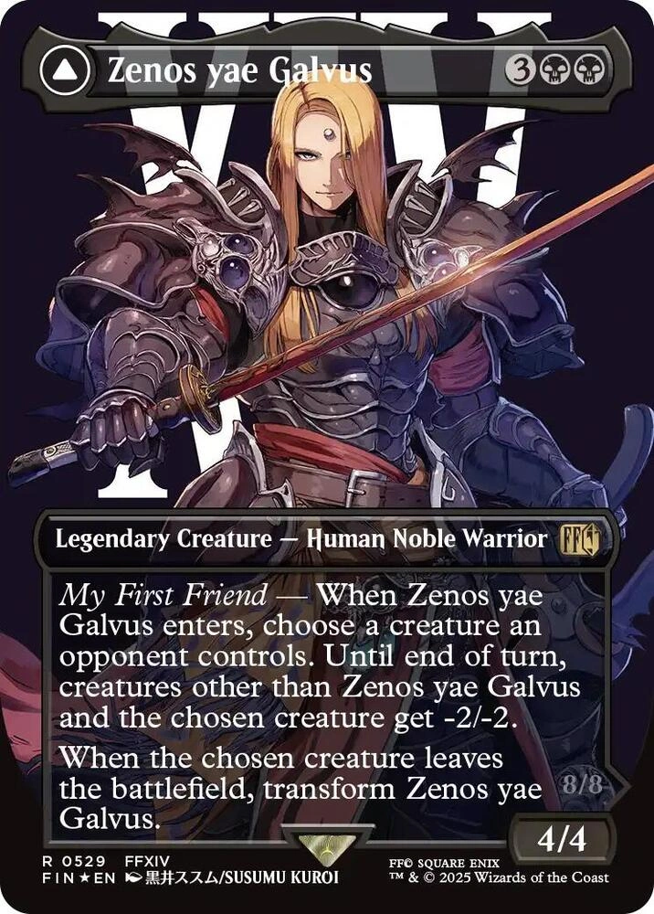 Zenos yae Galvus (Borderless) (Surge Foil)