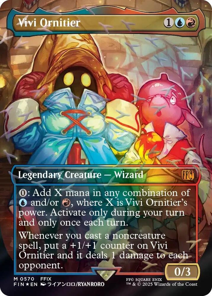 Vivi Ornitier (Borderless) (Chocobo Track Foil)
