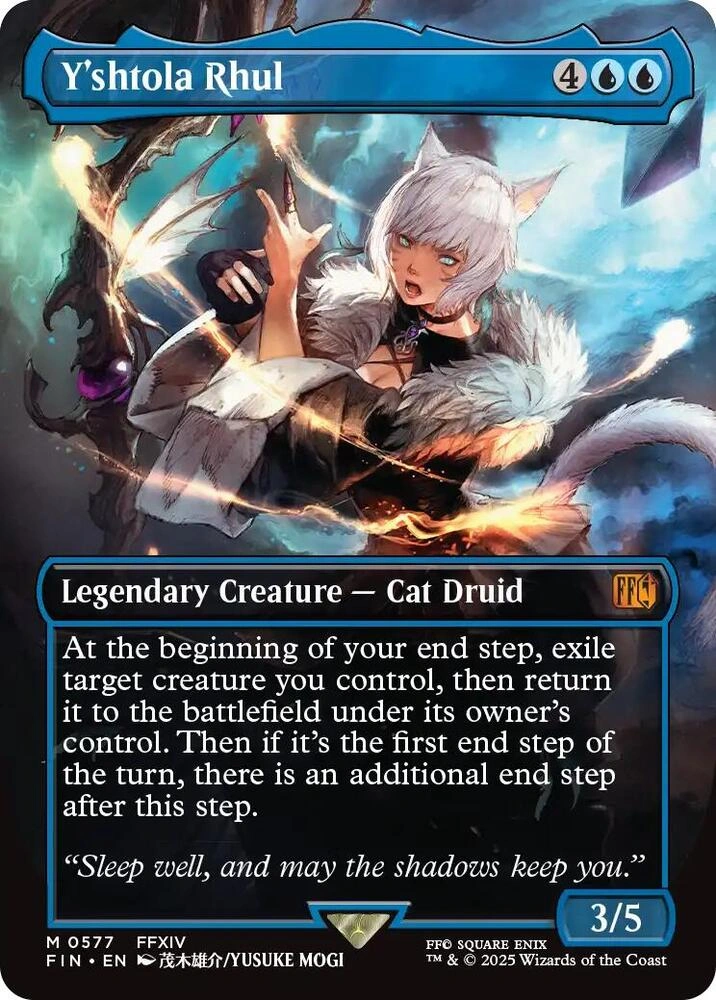 Y'shtola Rhul (Borderless) Foil