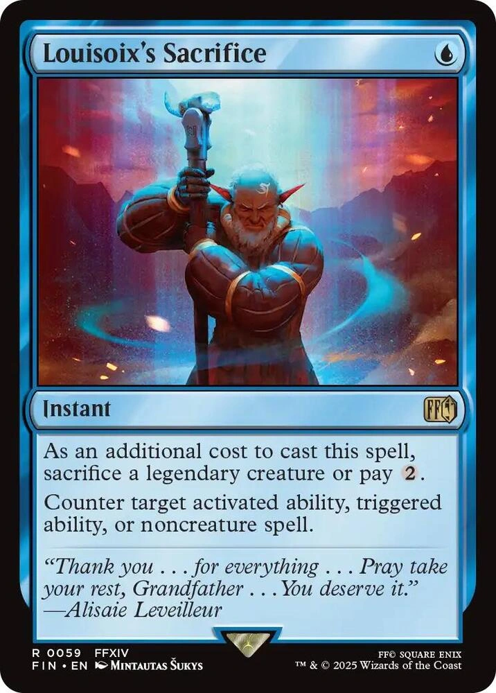Louisoix's Sacrifice Foil