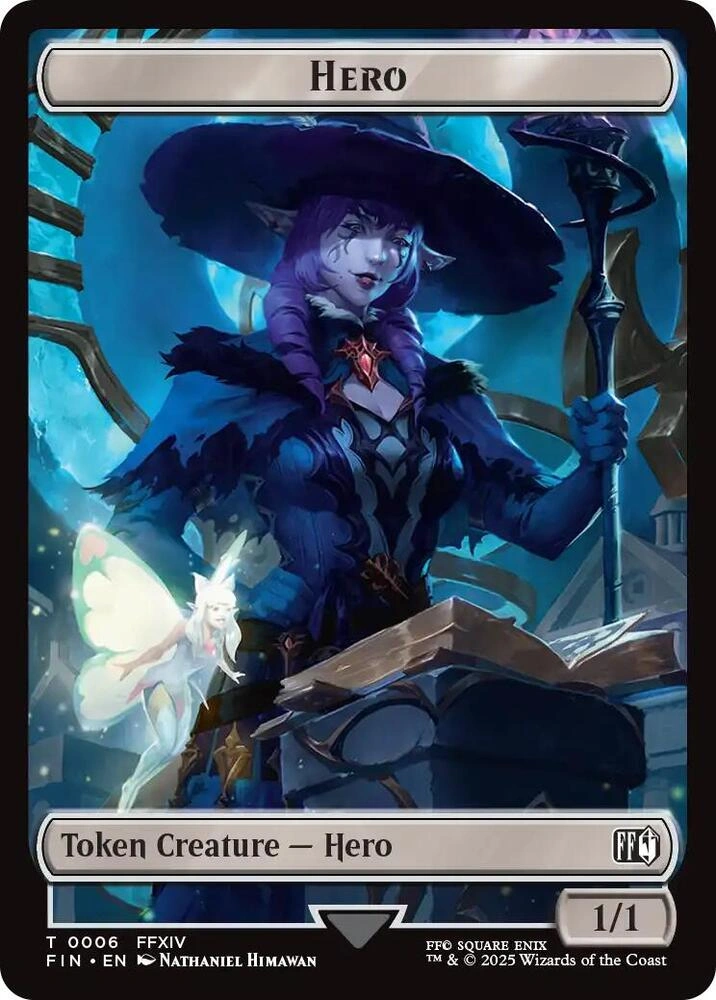 Hero (0006) // Horror Double-Sided Token Foil