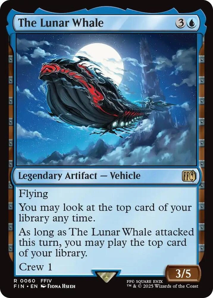 The Lunar Whale Foil