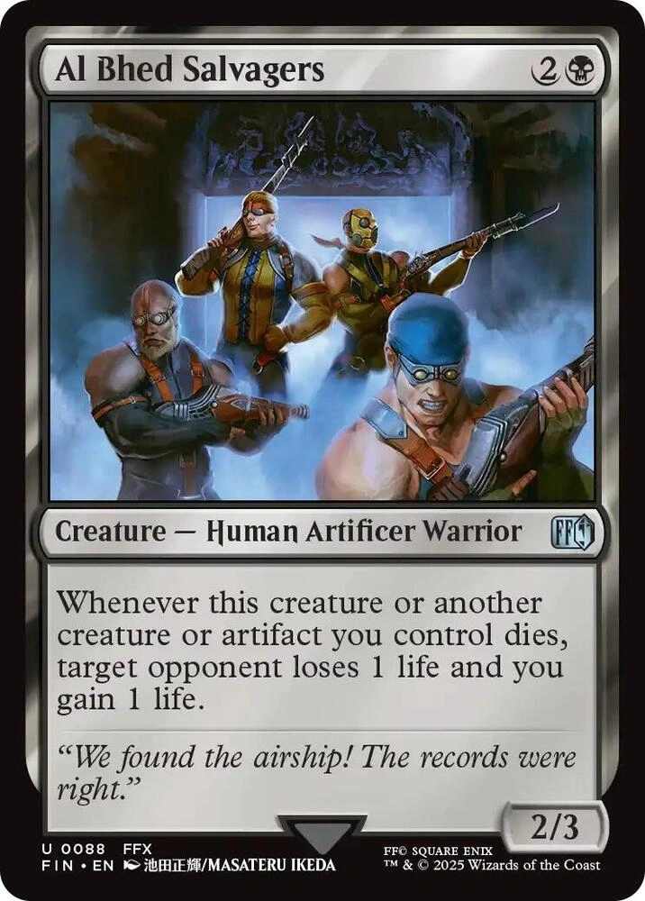 Al Bhed Salvagers Foil