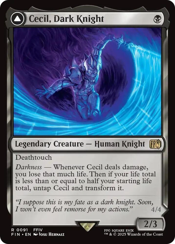 Cecil, Dark Knight Foil