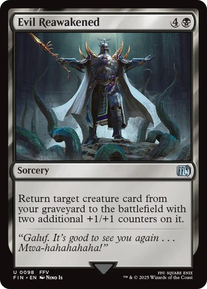Evil Reawakened Foil