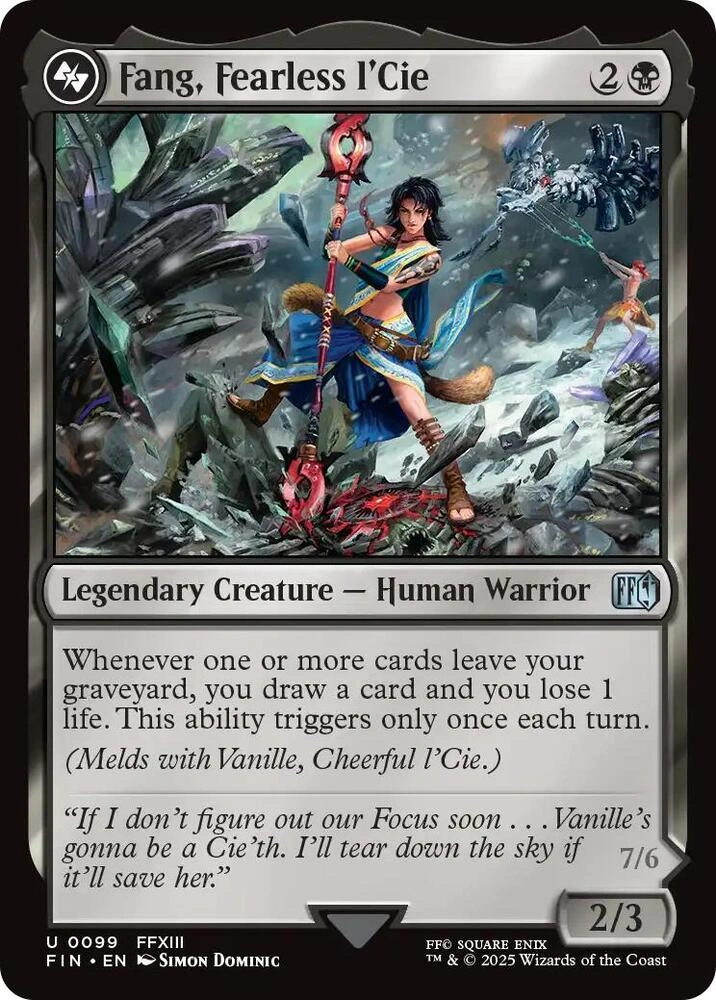 Fang, Fearless l'Cie Foil
