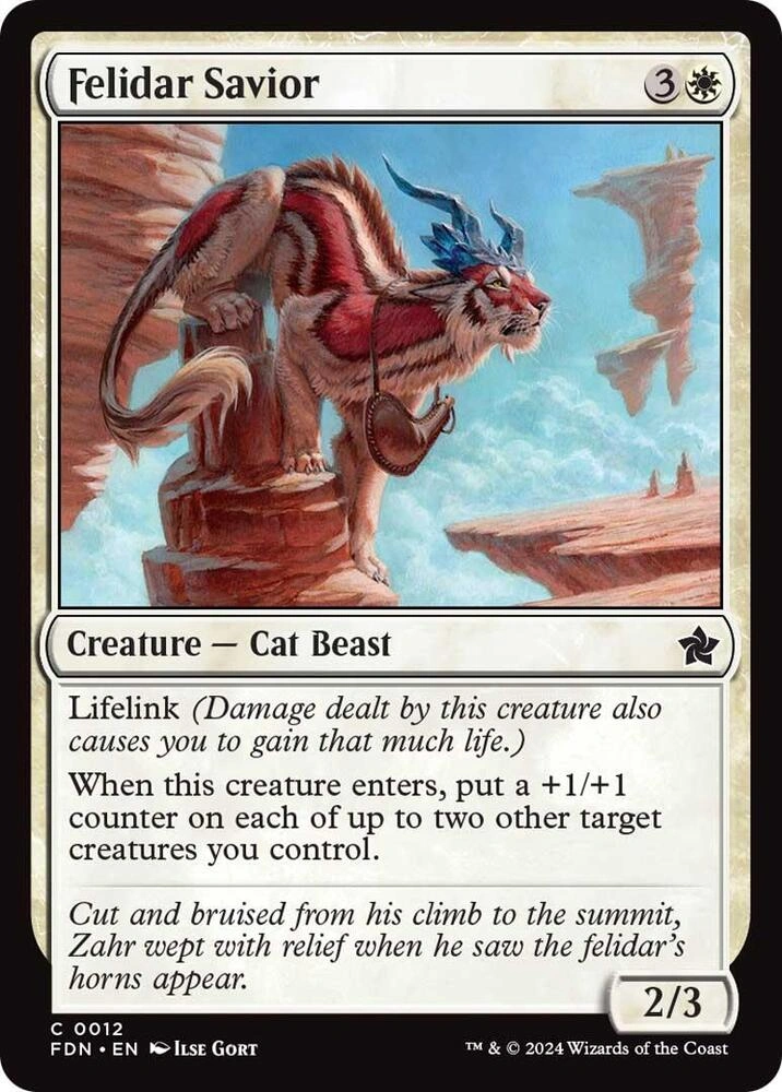 Felidar Savior Foil