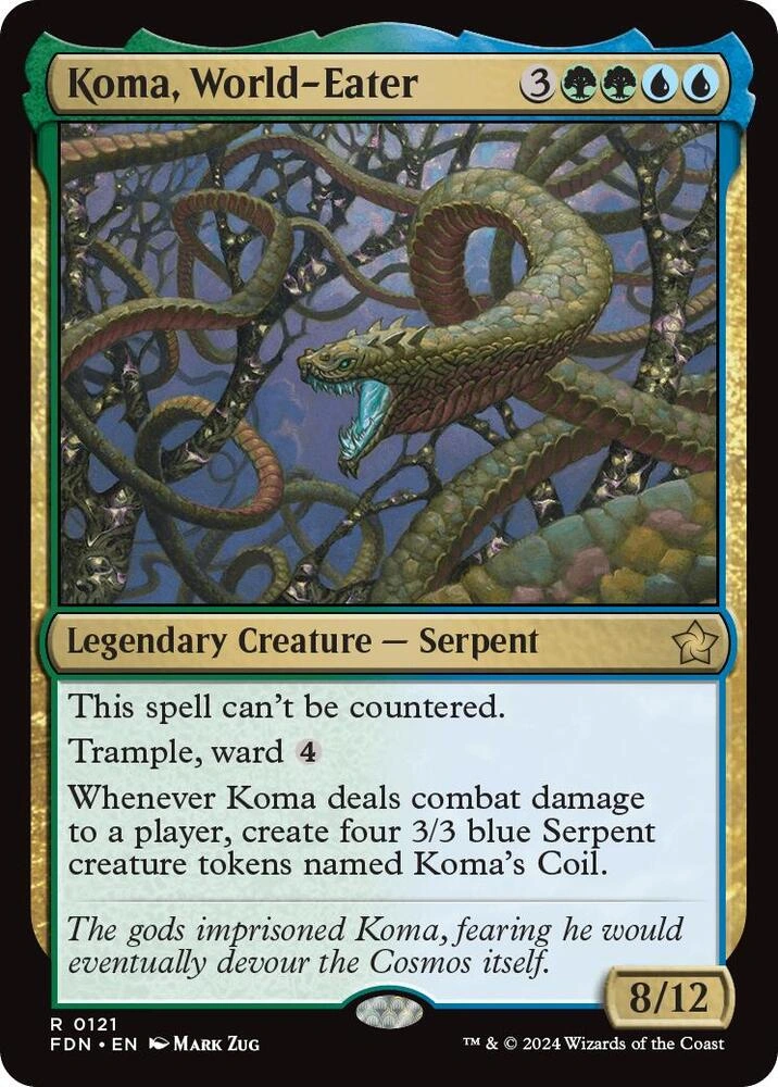 Koma, World-Eater Foil
