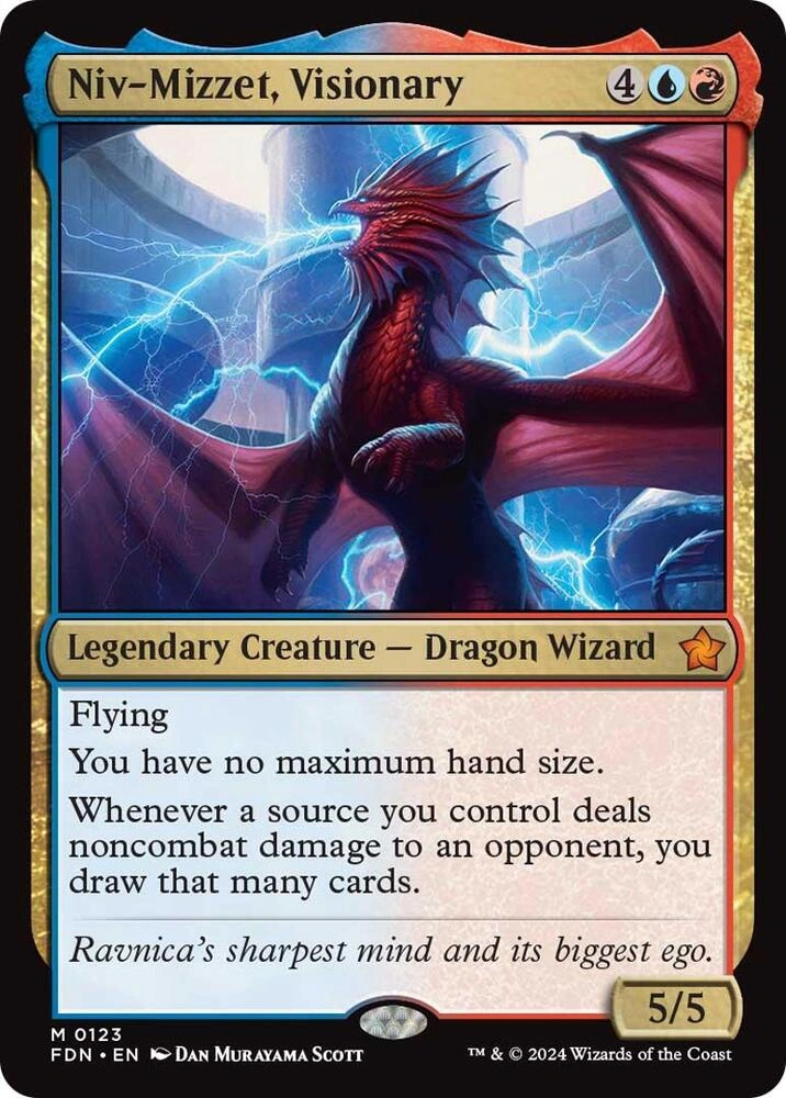Niv-Mizzet, Visionary Foil