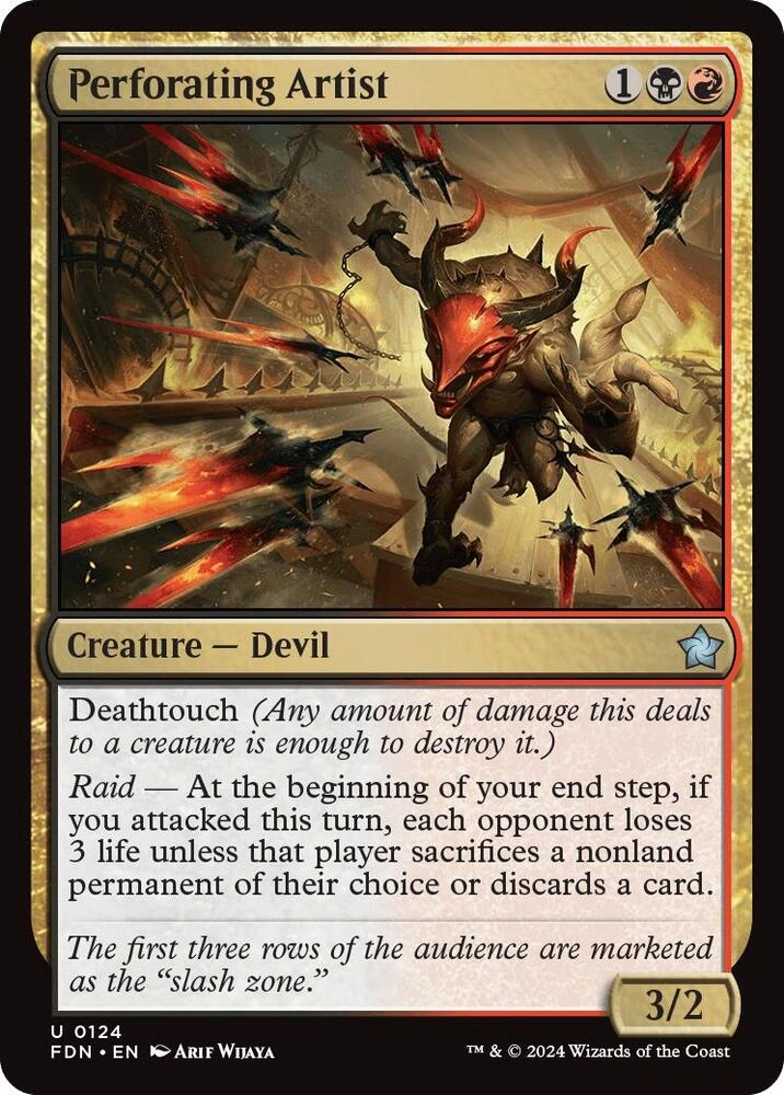 Perforating Artist Foil