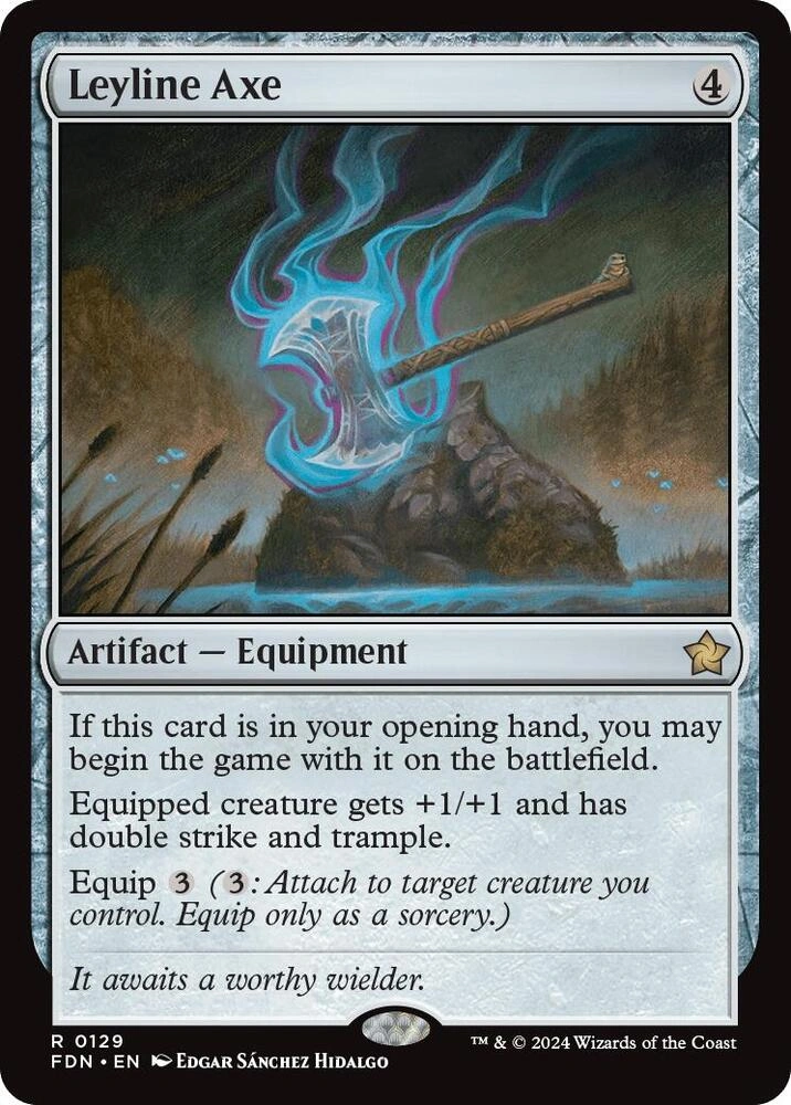Leyline Axe Foil